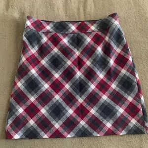 Ann Taylor Loft Plaid Skirt - NWT